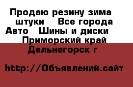 Продаю резину зима 2 штуки  - Все города Авто » Шины и диски   . Приморский край,Дальнегорск г.